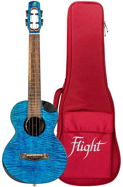 FLIGHT COMET TENOR EQ-A Blue - Укулеле тенор