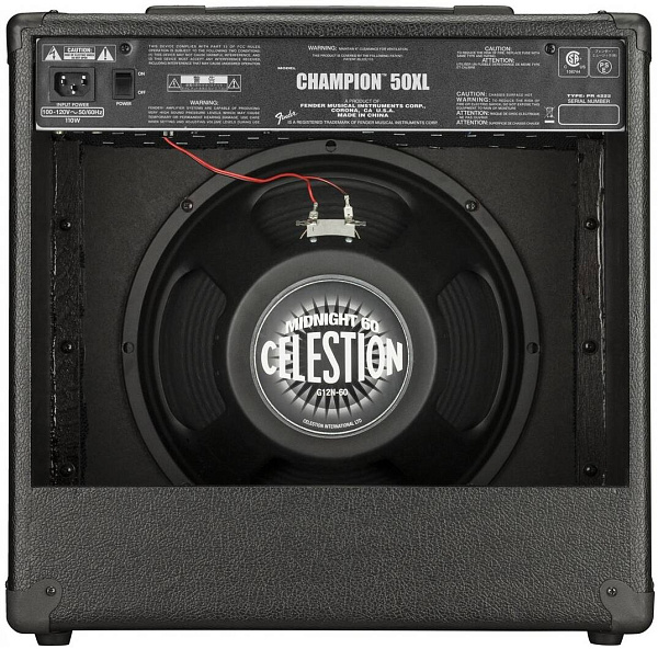 FENDER CHAMPION 50XL 230V EU Моделирующий комбоусилитель, 50Вт, 1х12” Custom...