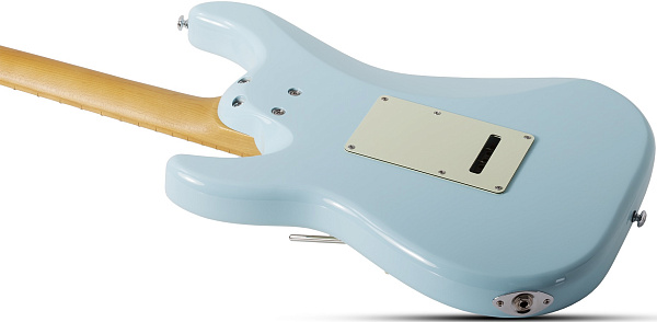 Электрогитара SCHECTER [MV-6 SSBLU] 6-струнная, корпус: липа, гриф: запеченый клен, 24 лада, цвет: Super Sonic Blue (SSBLU)