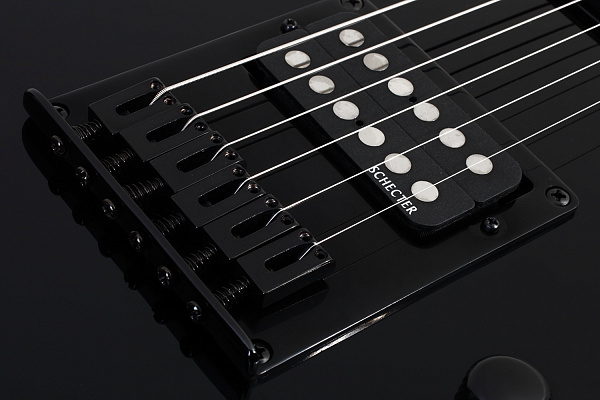 Электрогитара SCHECTER [PT M/M BLK]  6-струнная, корпус: ольха, гриф: клен, 22 лада, цвет: Black (BLK)
