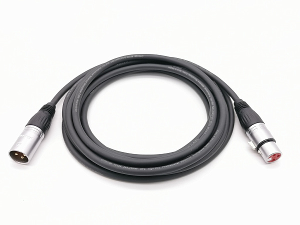 E67-XLR-M-F-0100-0 Кабель балансный (микрофонный), 1м, ZZcable