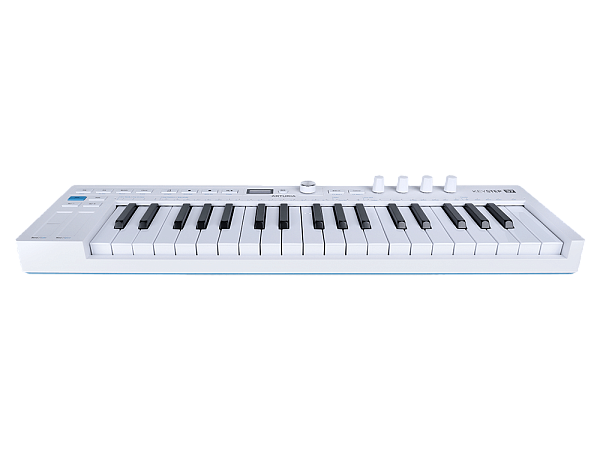 MIDI клавиатура Arturia [KeyStep 37 MK2] 37 клавиш с чувствительностью к силе нажатия и послекасанием, OLED-экран, секвенсор, арпеджиатор, 4х 3,5-мм CV-Out, MIDI-In/Out, Sync I/O, вход для педали сустейна/экспрессии (TRS), Type-C