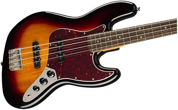 FENDER SQUIER SQ CV 60s JAZZ BASS LRL 3TS 4-струнная бас-гитара, цвет санберст