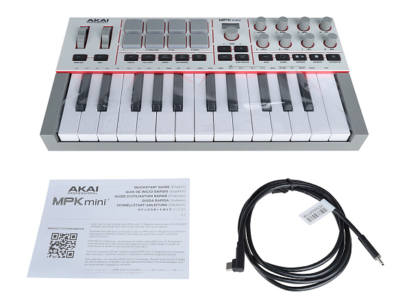 Миди-клавиатура [MPKMINI4W] AKAI [MPK Mini IV White]