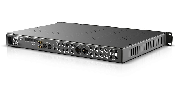 Аудиоинтерфейс USB [9390] Motu [828] АЦП/ЦАП: 24 бит/192 кГц, ЦАП: ESS Sabre 32, 125 дБ, 2хCombo XLR/TRS, 1/4" TRS, 1/4" TS, 2xXLR, 2x ADAT Toslink, RCA S/PDIF, MIDI, Word Clock, USB-C
