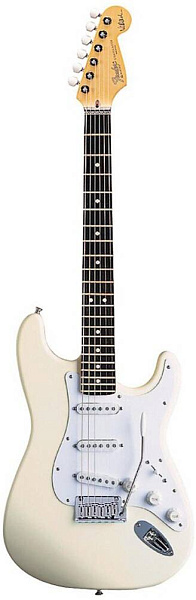 FENDER JEFF BECK STRAT OLYMPIC WHITE - Электрогитара