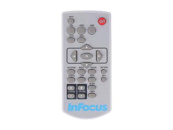 Проектор InFocus [IN1024] 3LCD, 4000 lm, XGA, 1.48~1.78:1, 50000:1, 16W, 2хHDMI 1.4b, VGA in, CompositeIN, 3,5 audio IN, RCAx2 IN, USB-A, VGA out, 3,5 audio OUT, RS232, Mini USB B serv, RJ45, PJLink,3,3 кг