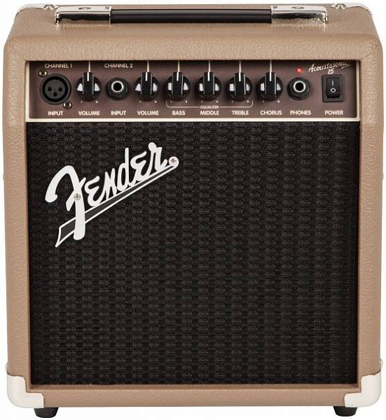FENDER ACOUSTASONIC 15 COMBO - Комбоусилитель для акустической гитары