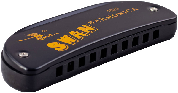 SWAN SW1020-16 BK - Губная гармоника диатоническая