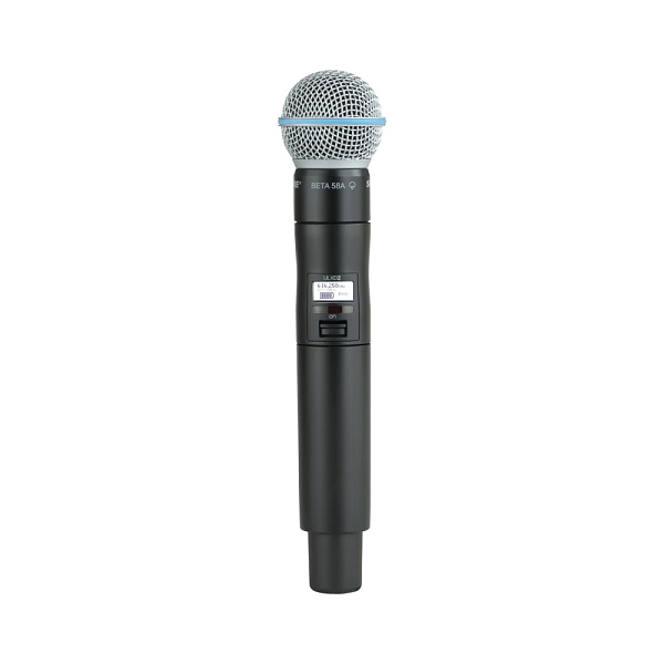 Передатчик SHURE [ULXD2/B58=-G51] Ручной, с капсюлем Beta 58, 470 - 534 МГц