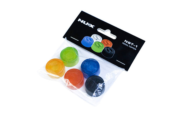 NST-1 Pedal Topper Накладки ножного переключателя педали эффектов (5шт), Nux
