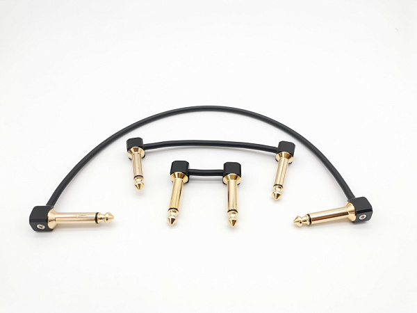 E45-JR-JR-0003-0 Патч-кабель, угловой, беспаечный корпус, 0.03м, ZZcable