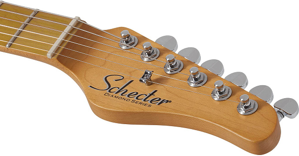 Электрогитара SCHECTER [MV-6 GBLK] 6-струнная, корпус: липа, гриф: запеченый клен, 24 лада, цвет: Gloss Black (GBLK)
