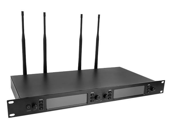 Микрофонная радиосистема Axelvox [DWS7000HT (FC Bundle)] UHF 710-726 MHz, 4 x 16 каналов,LCD дисплей, 4х ИК порт, 4 ручных микрофона, 4 силиконовых кольца