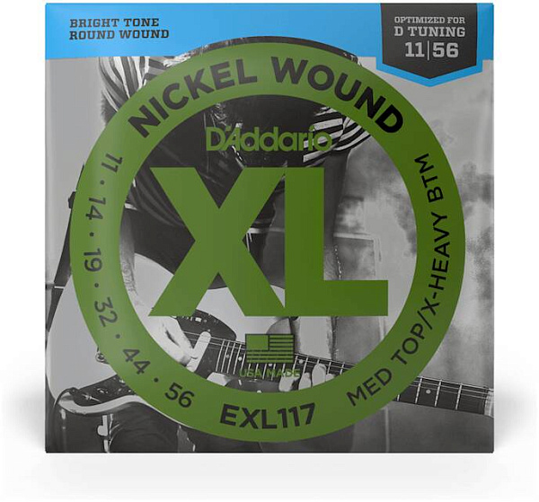D'ADDARIO EXL117 - Струны для электрогитары