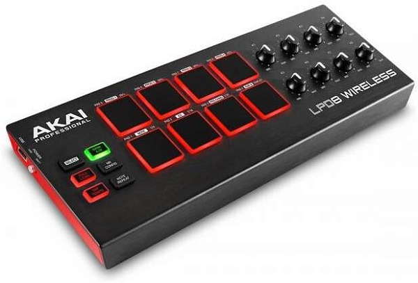 AKAI PRO LPD8 WIRELESS - USB/MIDI-контроллер