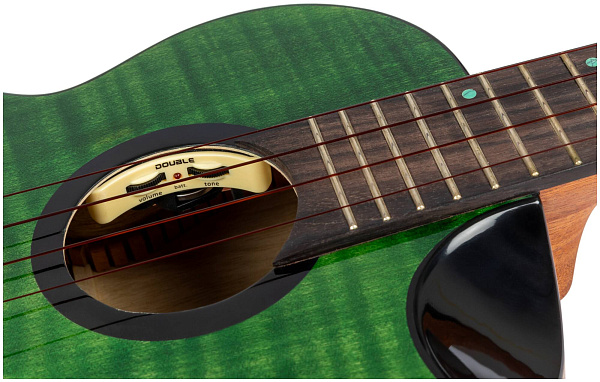 FLIGHT COMET TENOR EQ-A Green - Укулеле тенор