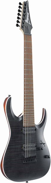 IBANEZ RGA742FM-TGF электрогитара, 7 струн, цвет - полупрозрачный серый