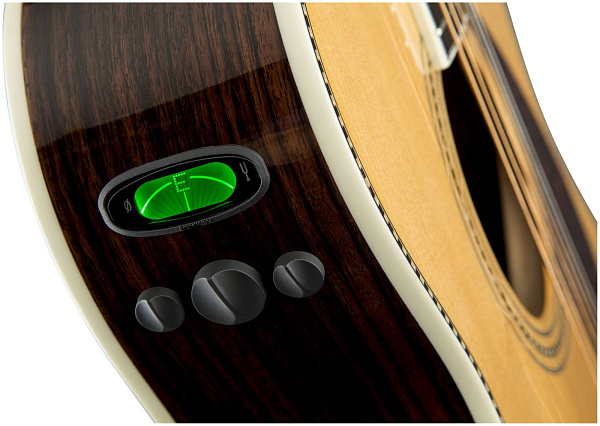 FENDER PM-3 Deluxe Triple-0 Natural - Гитара электроакустическая