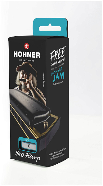 HOHNER Pro Harp C-major - Губная гармоника диатоническая