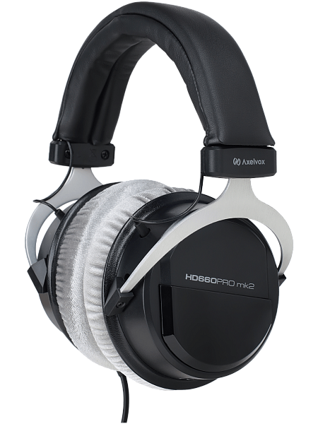 Наушники Axelvox [HD660PRO MK2] закрытые, 10 Гц - 30 кГц, драйвер 40 мм, 150 Ом, 92 дБ, 100 мВт, мягкие амбушюры