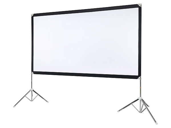 [LSV-100102] Экран с двойным штативом Lumien [Sky View]  рабочая область 124х221 см 100" Matte White Nylon