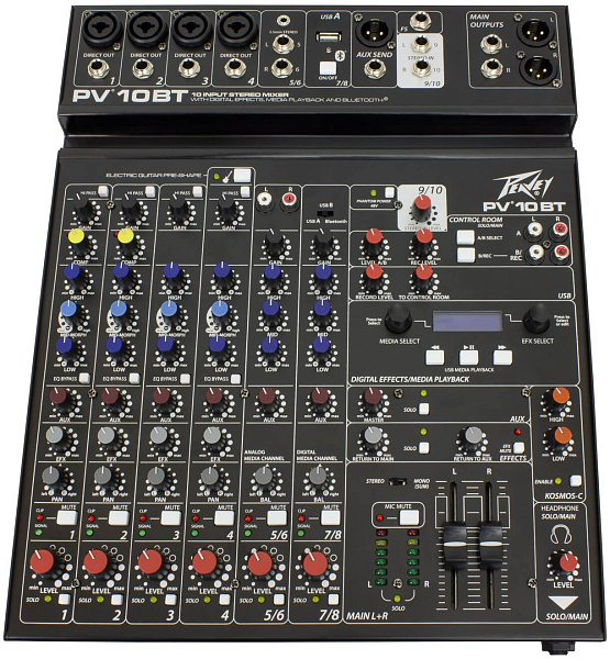 PEAVEY PV-10 BT - Микшерный пульт