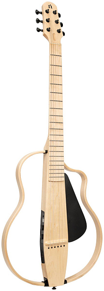 NATASHA NBSG Steel Maple - Гитара электроакустическая сайлент смарт