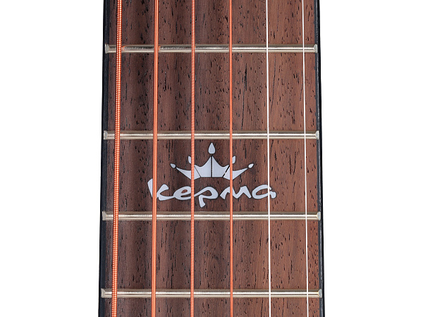Трансакустическая гитара Kepma [A1CEPRO-K10PRO-BKM] Кол-во струн: 6, тип корпуса: аудиториум, верхняя дека: ель, корпус: сапеле, гриф: нато / окуме, накладка грифа: палисандр / венге, кол-во ладов: 20, мензура: 650 мм, звукосниматель K10PRO, цвет: черный