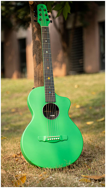 NATASHA Asteroid Mint Green - Гитара акустическая шестиструнная