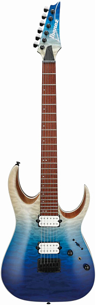 IBANEZ RGA42HPQM-BIG электрогитара, 6 струн, цвет - голубой градиент