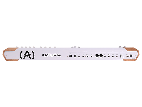 Сценическая клавиатура Arturia [Astrolab White] 61 клавиша, полувзвешенная механика, 10 звуковых движков, вокодер, 10 кнопок пресетов , 4 макрорегулятора, MIDI-вход, USB-C и USB-A; аудио Bluetooth; WiFi, цвет белый