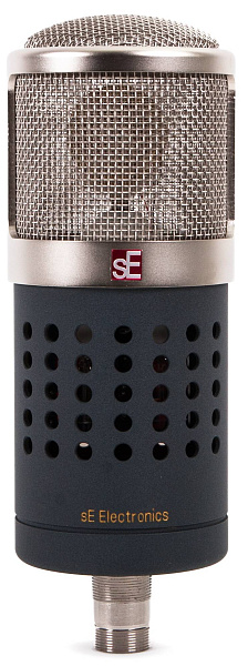 Микрофон конденсаторный sE Electronics [GEMINI II] двухламповый, 20 Гц - 20 кГц, кардиоида, в комплекте: держатель "паук", блок питания со шнуром, микрофонный кабель, металлический и деревянный кейсы.