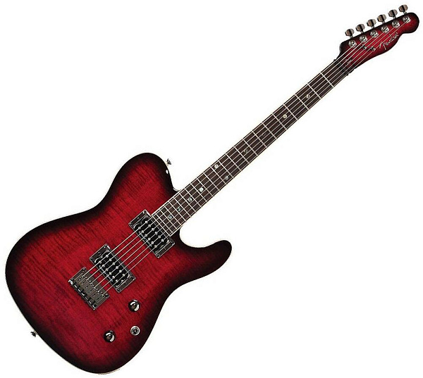 FENDER SPECIAL EDITION CUSTOM TELECASTER RW HH BLACK CHERRY BURST - Электрогитара
