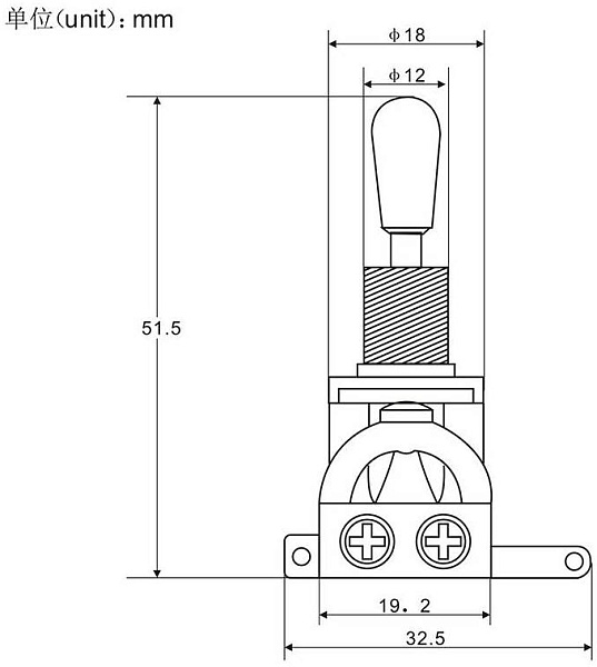 FLEOR M00118-4 - Переключатель звукоснимателей