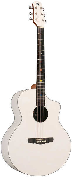 NATASHA Mercury JC 41 White - Гитара акустическая шестиструнная