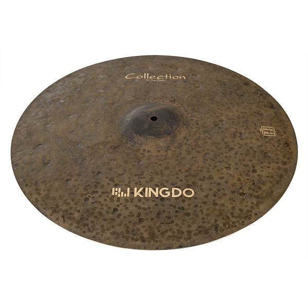 Тарелка крэш 19" [19" COLLECTION DRY CRASH] KINGDO [19" COLLECTION DRY CRASH] сплав B20, ручная работа, оригинальное окисление