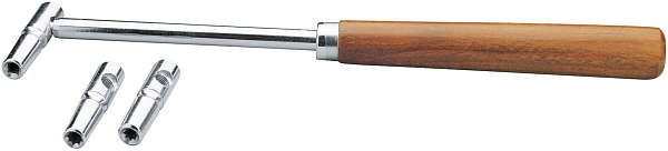 K&M 16700-000-01 ключ для настройки пианино/ роялей с 3мя головками(6.5-6.9mm,...