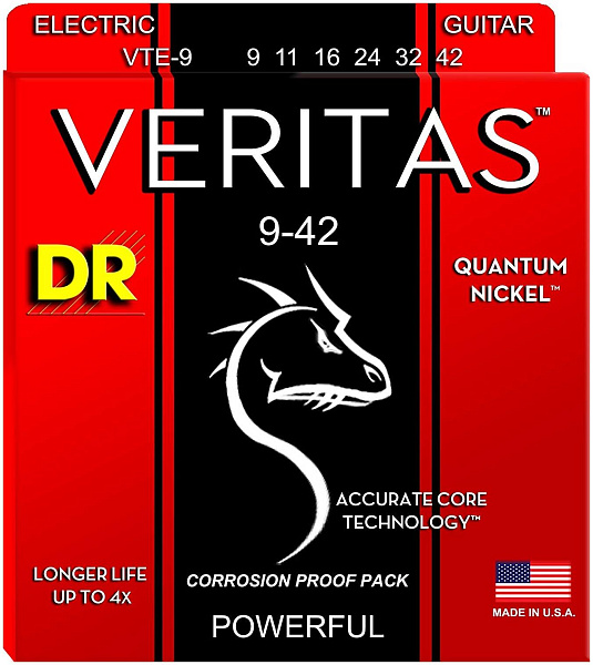 DR VTE 9 - Струны для электрогитары
