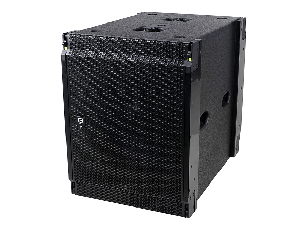 Сабвуфер Intrend [ILS-PAC-S18A-FC] линейного массива Pacific, активный, аналог + DANTE, 18", 30-200 Гц, SPL 135 дБ, 1200 Вт AES, 8 Ом. Цвет чёрный, корпус дерево. Поставляется во флайткейсе.