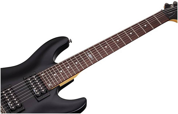 SCHECTER SGR C-7 MSBK - 7-струнная электрогитара, 24 лада
