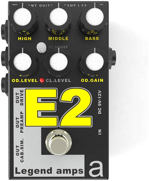 AMT ELECTRONICS E-2 - Гитарный предусилитель