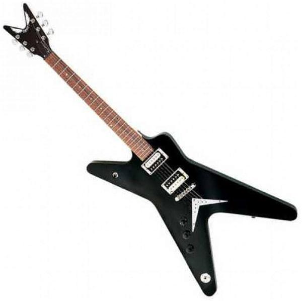 DEAN MLXL CBK - электрогитара, тип «стелс»,левостор,22 лада,24 3/4,HH,1V+1T,tune-o-matic,...
