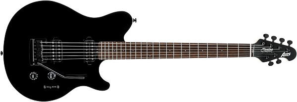 STERLING Axis Black with White - Электрогитара