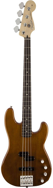 FENDER DELUXE ACTIVE JAZZ BASS SPECIAL OKOUME RW NATURAL - Бас-гитара