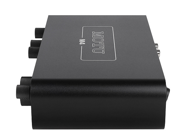 Аудиоинтерфейс USB [3140/3141] Motu [M4] АЦП/ЦАП: 24 бит/192 кГц, ЦАП ESS Sabre32 Ultra, 120 дБ, THD+N: -110 дБ, 2xCombo XLR/TRS, 2x1/4" TRS Jack входа / 4xRCA выхода, 4x1/4" TRS Jack выхода, 1/4" TRS Jack выход для наушников, MIDI, USB-C