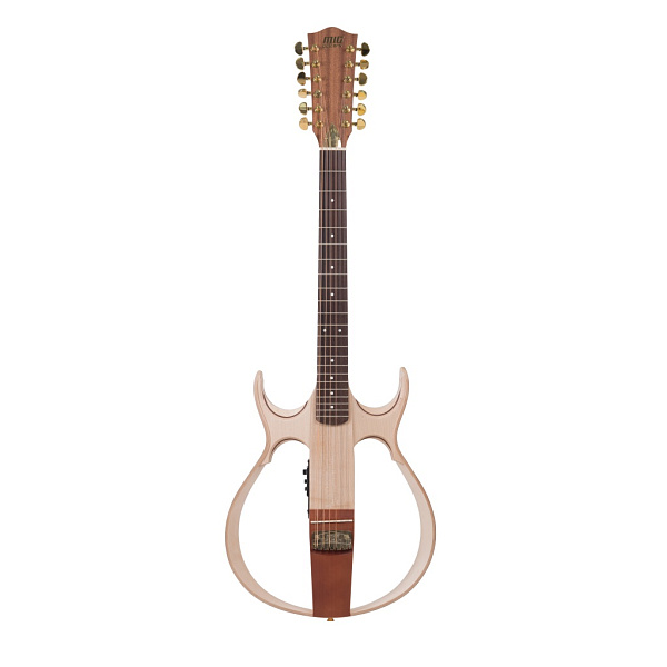 SG2SA23 SG2 Сайлент-гитара 12-струнная, сапеле, MIG Guitars