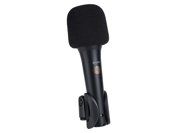 Микрофон динамический Icon [DynaMic 58] вокальный, частотный диапазон 50-15000 Гц, направленность cardioid, чувствительность -54 дБ, выходное сопротивление 150 Ом, максимальный SPL 155 дБ, S/N 75 дБ, разъем XLR-3 M, в комплекте держатель и ветрозащита