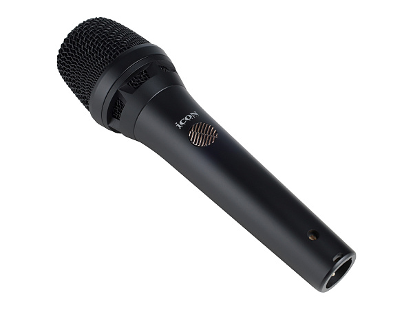 Микрофон динамический Icon [DynaMic 58] вокальный, частотный диапазон 50-15000 Гц, направленность cardioid, чувствительность -54 дБ, выходное сопротивление 150 Ом, максимальный SPL 155 дБ, S/N 75 дБ, разъем XLR-3 M, в комплекте держатель и ветрозащита