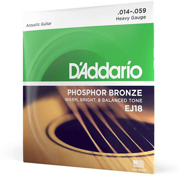 D'ADDARIO EJ18 - Струны для акустической гитары